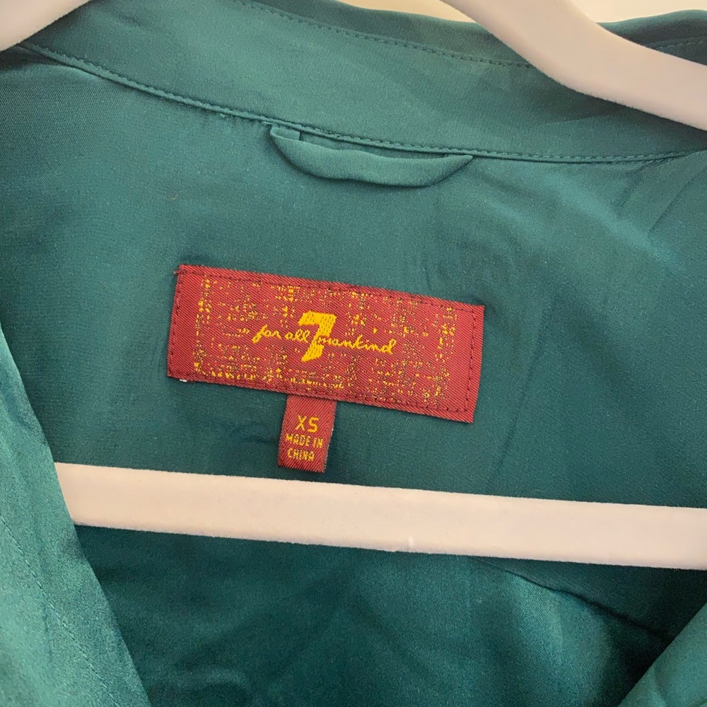 For All Mankind Green Button Up View 3